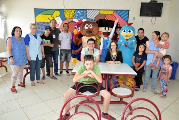 Lar da Georgete recebe a visita do projeto Circo Social