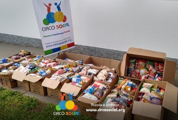 Circo Social distribuirá cestas básicas com alimentos arrecadados no Cineplus Emacite