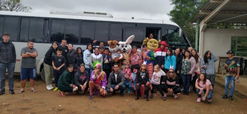 Páscoa Solidária 2023 do Circo Social atendeu mais de duas mil crianças em Riomafra