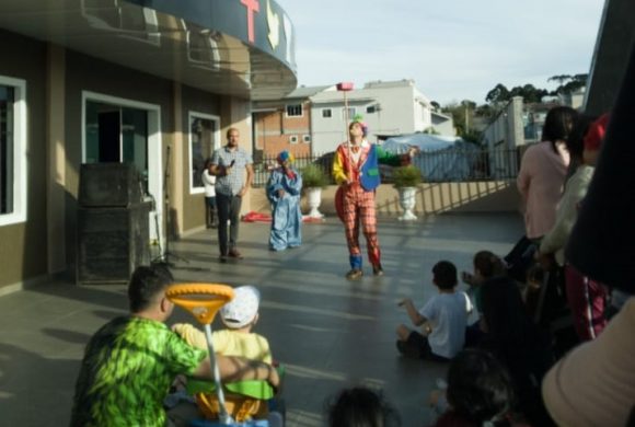 Circo Social participou do evento Dia da Boa Vizinhança em São Bento do Sul