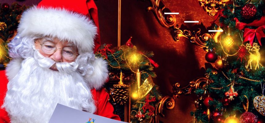 Cartinhas para o Papai Noel já estão disponíveis no Circo Social para preenchimento