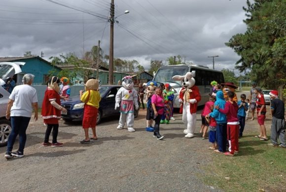 Páscoa Solidária do Circo Social atendeu mais de 3 mil crianças em Riomafra