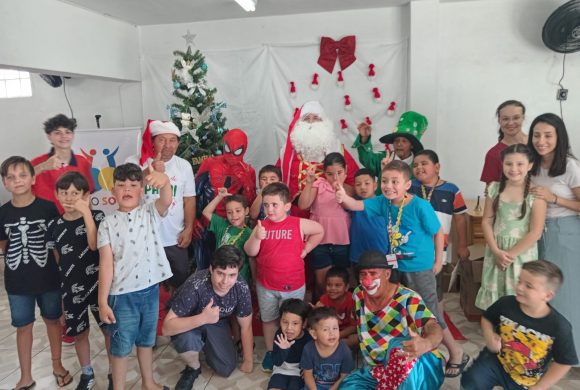 Circo Social leva diversão e presentes para as crianças do Espaço TEA de Rio Negro