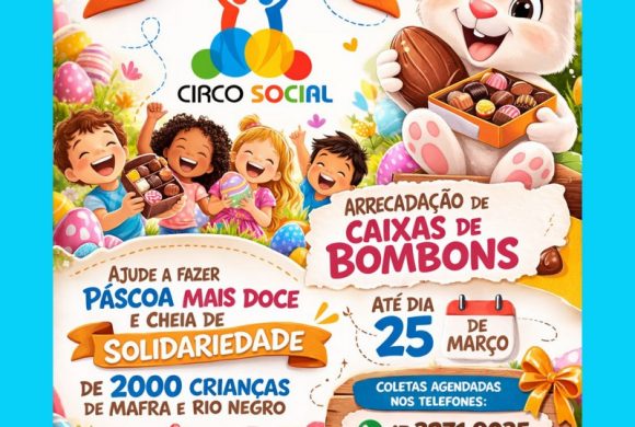 Faça a sua doação de doces para a campanha Páscoa Solidária 2026 Faça a sua doação de doces para a campanha Páscoa Solidária 2026